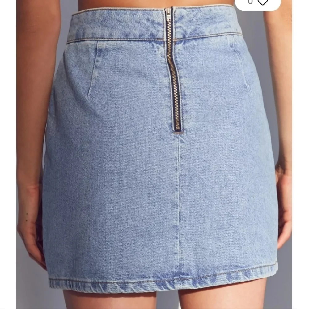 BDG Utility A-Line Denim Mini Skirt Size XS